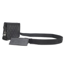 ルイヴィトン LOUIS VUITTON ガストン ウェアラブル ウォレット M81124 モノグラムエクリプス モノグラムエクリプス モノグラムエクリプスリバースキャンバス ショルダーバッグ シルバー金具 グレー