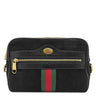 グッチ GUCCI オフィディア スモール ポシェット 517350 ブラック スウェード ショルダーバッグ ゴールド金具 シェリーライン スエード