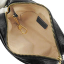 グッチ GUCCI オフィディア スモール ポシェット 517350 ブラック スウェード ショルダーバッグ ゴールド金具 シェリーライン スエード