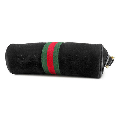 グッチ GUCCI オフィディア スモール ポシェット 517350 ブラック スウェード ショルダーバッグ ゴールド金具 シェリーライン スエード