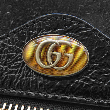 グッチ GUCCI オフィディア スモール ポシェット 517350 ブラック スウェード ショルダーバッグ ゴールド金具 シェリーライン スエード