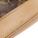 ルイヴィトン LOUIS VUITTON モンスリ MM M51136 モノグラム モノグラムキャンバス リュック・デイパック ゴールド金具 茶 バッグパック