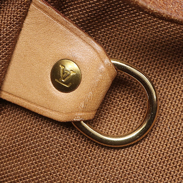 ルイヴィトン LOUIS VUITTON モンスリ MM M51136 モノグラム モノグラムキャンバス リュック・デイパック ゴールド金具 茶 バッグパック