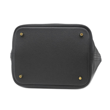エルメス HERMES ピコタンロック MM 22 ブラック トリヨンクレマンス ハンドバッグ ゴールド金具 黒