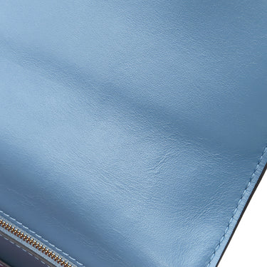 ルイヴィトン LOUIS VUITTON LV PONT9 LVポンヌフ M55947 ブルー カーフ ショルダーバッグ ゴールド金具 青 赤 バイカラー LVサークル ショルダー