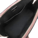 ルイヴィトン LOUIS VUITTON アルマ BB M90485 ピンク×ブラック モノグラムヴェルニ 2WAYバッグ シルバー金具 黒 メタリック ハンドバッグ ショルダー