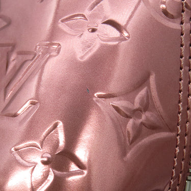 ルイヴィトン LOUIS VUITTON アルマ BB M90485 ピンク×ブラック モノグラムヴェルニ 2WAYバッグ シルバー金具 黒 メタリック ハンドバッグ ショルダー