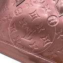 ルイヴィトン LOUIS VUITTON アルマ BB M90485 ピンク×ブラック モノグラムヴェルニ 2WAYバッグ シルバー金具 黒 メタリック ハンドバッグ ショルダー