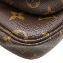 ルイヴィトン LOUIS VUITTON ミュルティ ポシェット アクセソワール M44840 ローズクレール モノグラムキャンバス ショルダーバッグ ゴールド金具
