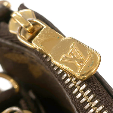 ルイヴィトン LOUIS VUITTON ミュルティ ポシェット アクセソワール M44840 ローズクレール モノグラムキャンバス ショルダーバッグ ゴールド金具