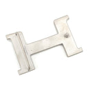 エルメス HERMES コンスタンスH #85 ブラック×ブルーインディゴ ボックスカーフ トゴ #85 ベルト マットシルバー金具 Hバックル リバーシブル