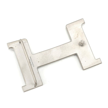 エルメス HERMES コンスタンスH #85 ブラック×ブルーインディゴ ボックスカーフ トゴ #85 ベルト マットシルバー金具 Hバックル リバーシブル
