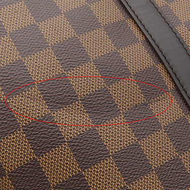 ルイヴィトン LOUIS VUITTON ポルト ドキュマン ヴォワヤージュ N41466 ダミエエベヌ×ブラック ダミエキャンバス ビジネスバッグ シルバー金具 ※付属品欠品