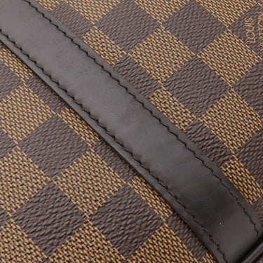 ルイヴィトン LOUIS VUITTON ポルト ドキュマン ヴォワヤージュ N41466 ダミエエベヌ×ブラック ダミエキャンバス ビジネスバッグ シルバー金具 ※付属品欠品