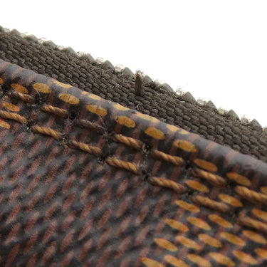 ルイヴィトン LOUIS VUITTON ポルト ドキュマン ヴォワヤージュ N41466 ダミエエベヌ×ブラック ダミエキャンバス ビジネスバッグ シルバー金具 ※付属品欠品