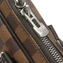 ルイヴィトン LOUIS VUITTON ポルト ドキュマン ヴォワヤージュ N41466 ダミエエベヌ×ブラック ダミエキャンバス ビジネスバッグ シルバー金具 ※付属品欠品