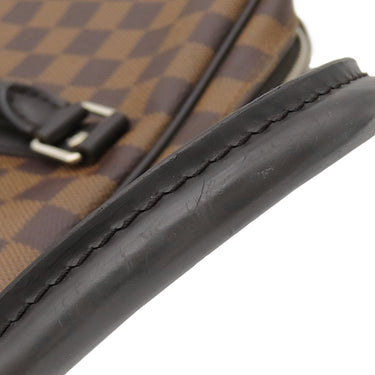ルイヴィトン LOUIS VUITTON ポルト ドキュマン ヴォワヤージュ N41466 ダミエエベヌ×ブラック ダミエキャンバス ビジネスバッグ シルバー金具 ※付属品欠品