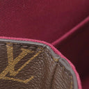 ルイヴィトン LOUIS VUITTON プティ パレ PM M45900 モノグラム モノグラムキャンバス 2WAYバッグ ゴールド金具 茶 赤 ハンドバッグ ショルダー