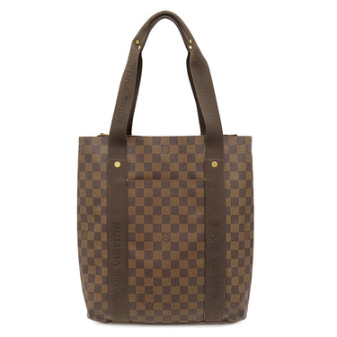 ルイヴィトン LOUIS VUITTON カバ ボブール N52006 ダミエ ダミエキャンバス トートバッグ ゴールド金具 茶