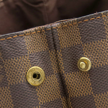 ルイヴィトン LOUIS VUITTON カバ ボブール N52006 ダミエ ダミエキャンバス トートバッグ ゴールド金具 茶