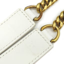 ルイヴィトン LOUIS VUITTON ニューウェーブ チェーントート M51978 スノー カーフ ショルダーバッグ ゴールド金具 白 ショルダー