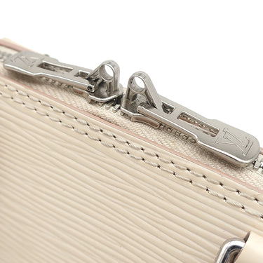 ルイヴィトン LOUIS VUITTON アルマBB M58706 クオーツ エピレザー 2WAYバッグ シルバー金具 オフホワイト ショルダー ハンドバッグ