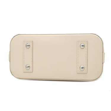 ルイヴィトン LOUIS VUITTON アルマBB M58706 クオーツ エピレザー 2WAYバッグ シルバー金具 オフホワイト ショルダー ハンドバッグ