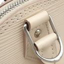 ルイヴィトン LOUIS VUITTON アルマBB M58706 クオーツ エピレザー 2WAYバッグ シルバー金具 オフホワイト ショルダー ハンドバッグ