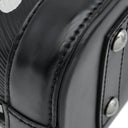 ルイヴィトン LOUIS VUITTON LV×YK アルマBB M21699 ブラック×ホワイト エピレザー 2WAYバッグ シルバー金具 草間彌生 パドロック欠品