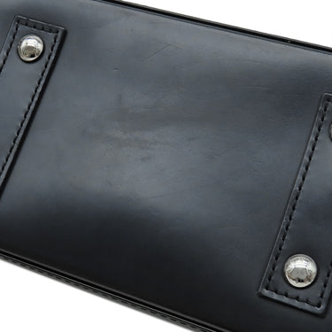 ルイヴィトン LOUIS VUITTON LV×YK アルマBB M21699 ブラック×ホワイト エピレザー 2WAYバッグ シルバー金具 草間彌生 パドロック欠品