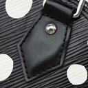 ルイヴィトン LOUIS VUITTON LV×YK アルマBB M21699 ブラック×ホワイト エピレザー 2WAYバッグ シルバー金具 草間彌生 パドロック欠品