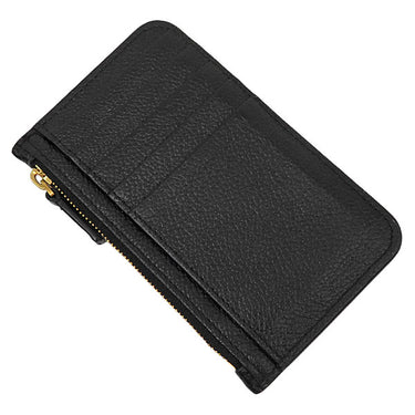 バレンシアガ BALENCIAGA Cash ロング コイン＆カード ホルダー 594214 ブラック レザー コインケース ゴールド金具 黒 ロゴ フラグメントケース