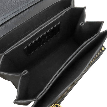ジバンシイ GIVENCHY GV3 スモール チェーンバッグ BB501CB033 ブラック レザー スウェード 2WAYバッグ ゴールド金具 黒 ショルダー ハンドバッグ