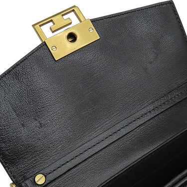 ジバンシイ GIVENCHY GV3 スモール チェーンバッグ BB501CB033 ブラック レザー スウェード 2WAYバッグ ゴールド金具 黒 ショルダー ハンドバッグ