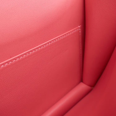 エルメス HERMES コンスタンス3 ミニ ヴェルソ ムタード×ローズアザレ シェーブル ショルダーバッグ シルバー金具 バイカラー