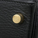 エルメス HERMES ケリー28 内縫い ブラック トゴ 2WAYバッグ ゴールド金具 黒 ハンドバッグ ショルダー