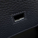 エルメス HERMES オータクロア32 ブルーインディゴ フィヨルド ハンドバッグ ゴールド金具 紺 リカラー有