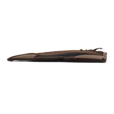 プラダ PRADA トライアングルロゴ ツイード バッグ B11268 MARRONE ツイード レザー ハンドバッグ シルバー金具 茶 黒 ボーダー 三角ロゴ ミニトート