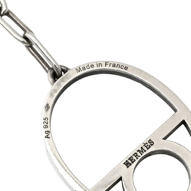 エルメス HERMES シェーヌダンクル ゲーム シルバー シルバー925 ピアス AG925 シルバー ドロップ スウィング