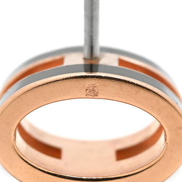 エルメス HERMES ポップアッシュ Hピアス ブラック×ローズゴールド GP エナメル ピアス ピンクゴールド 黒 Hモチーフ