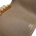 エルメス HERMES ベアン 4連 キーケース エトゥープ ヴォーエプソン キーケース ゴールド金具 グレージュ 4本
