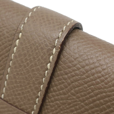 エルメス HERMES ベアン 4連 キーケース エトゥープ ヴォーエプソン キーケース ゴールド金具 グレージュ 4本