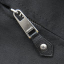 エルメス HERMES アカプルコPM ブラック トワルシェブロン レザー ハンドバッグ シルバー金具 黒 トート