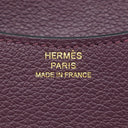 エルメス HERMES コンスタンス スリム ヴェルソ ウォレット カシス×ブルーロイヤル エバーカラー 二つ折り財布 ゴールド金具