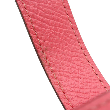 エルメス HERMES ベアンスフレ ローズアザレ ヴォーエプソン 長財布 シルバー金具 ピンク