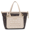 ルイヴィトン LOUIS VUITTON ネヴァーフル インサイドアウト BB M12099 ライムストーン×モノグラム モノグラムキャンバス グレインレザー 2WAYバッグ ゴールド金具 リバーシブル
