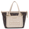 ルイヴィトン LOUIS VUITTON ネヴァーフル インサイドアウト BB M12099 ライムストーン×モノグラム モノグラムキャンバス グレインレザー 2WAYバッグ ゴールド金具 リバーシブル