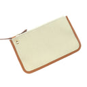 エルメス HERMES エールバッグジップPM 31 ベージュ×ゴールド トワルアッシュ ヴァッシュハンター 2WAYバッグ ゴールド金具 茶 トワルH