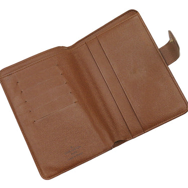 ルイヴィトン LOUIS VUITTON ポルト パピエ ジップ M61207 モノグラム モノグラムキャンバス 二つ折り財布 ゴールド金具 茶 ポケットケース欠品