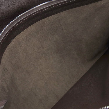 エルメス HERMES サック フールトゥ MM エベーヌ×ナチュラル キャンバス エバーカーフ トートバッグ シルバー金具 茶 ナチュラル A4 ハンドバッグ